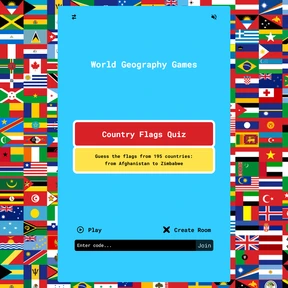 Guess The Flag — multiplayer flag guessing game